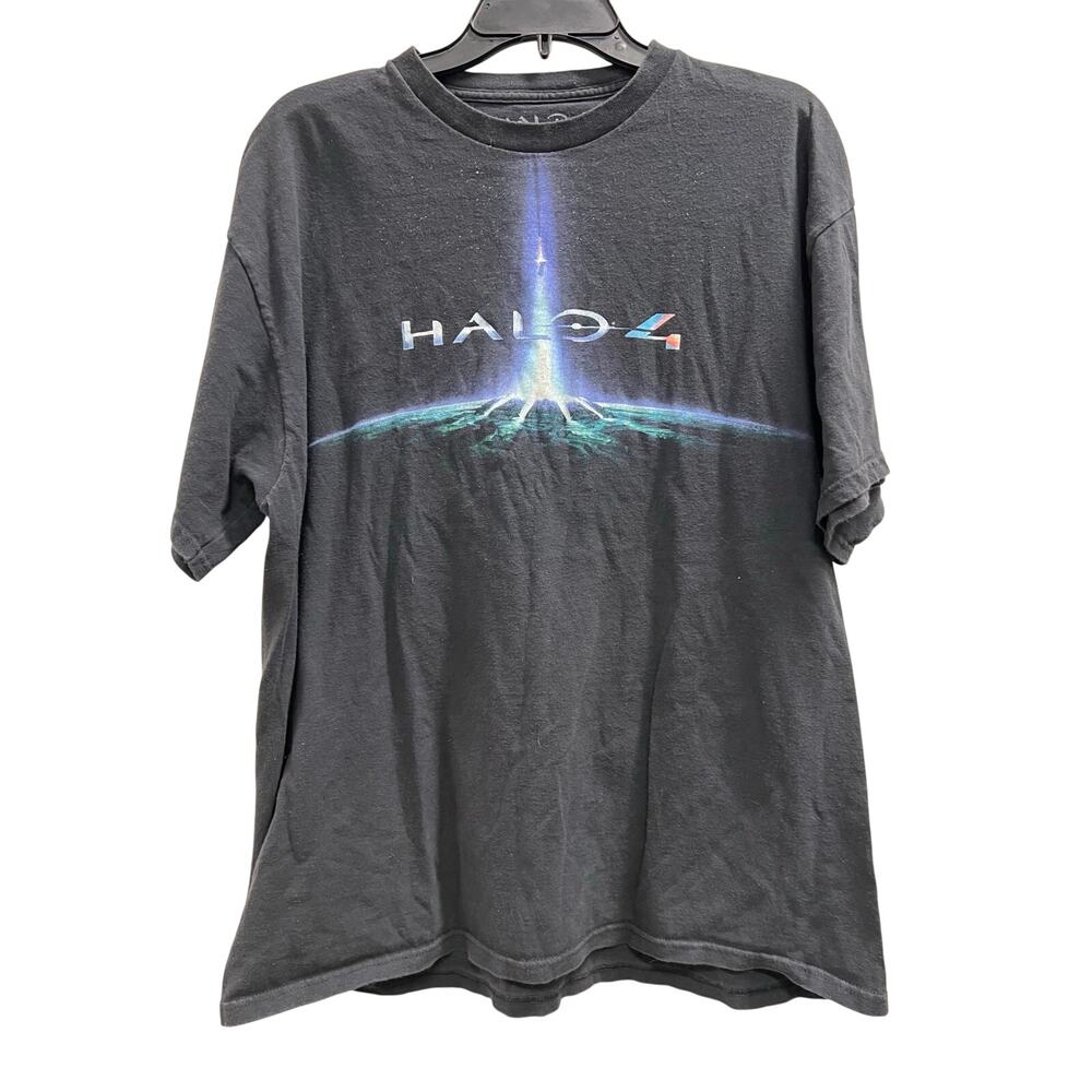 Vintage Microsoft Halo 4 promo t-shirt from 2012 black sz XL